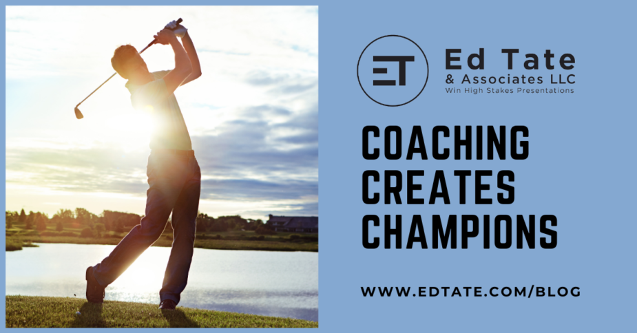 Coaching creates champions